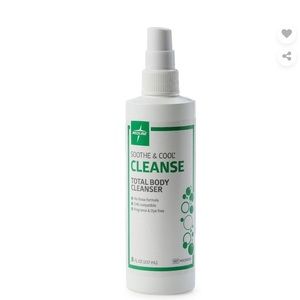 Medline Soothe & Cool No-Rinse Body Cleanser NEW